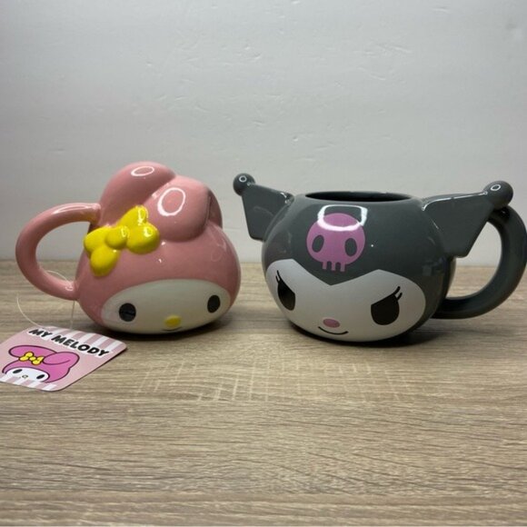 Sanrio My Melody & Kuromi Mug Set NEW